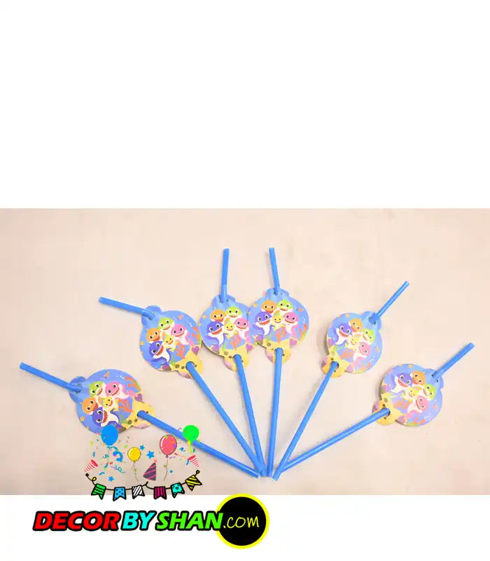 Baby Shark Birthday Character Set