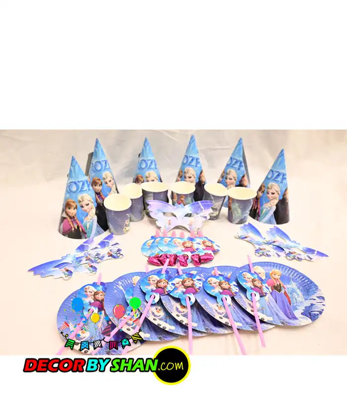 Frozen Birthday Character Set