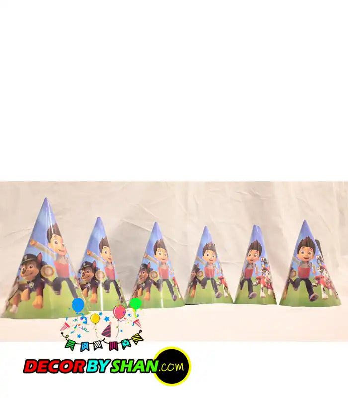 PAW Petrol Birthday Character Set