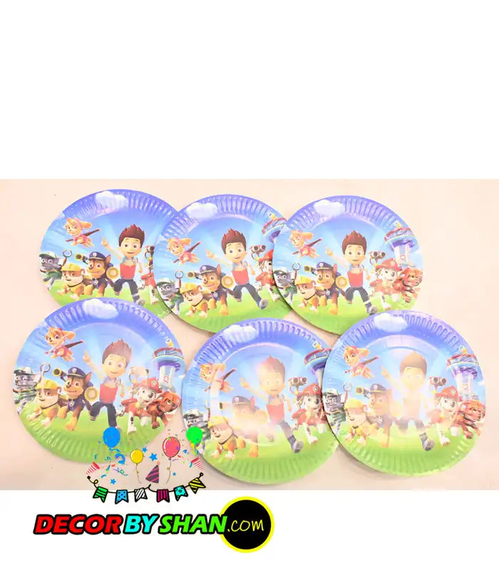PAW Petrol Birthday Character Set