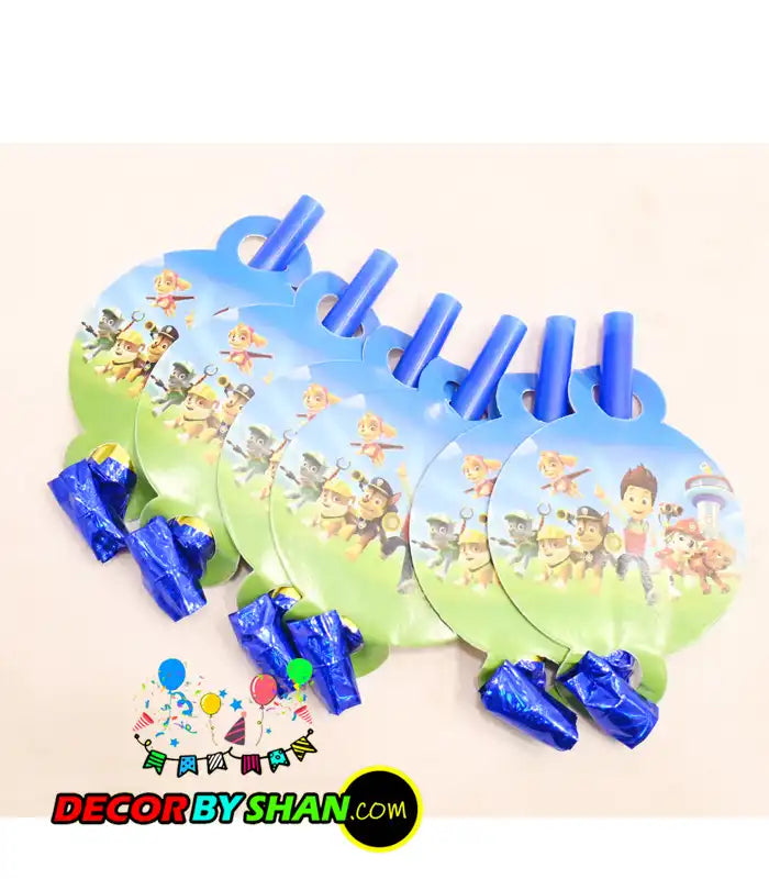 PAW Petrol Birthday Character Set
