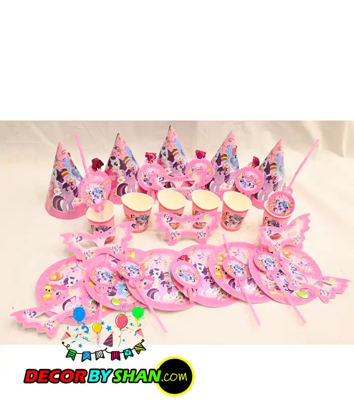 Pony Birthday Character Sets
