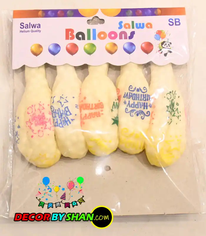Balloon:Thermapol Baloon Patta 5pcs/pack