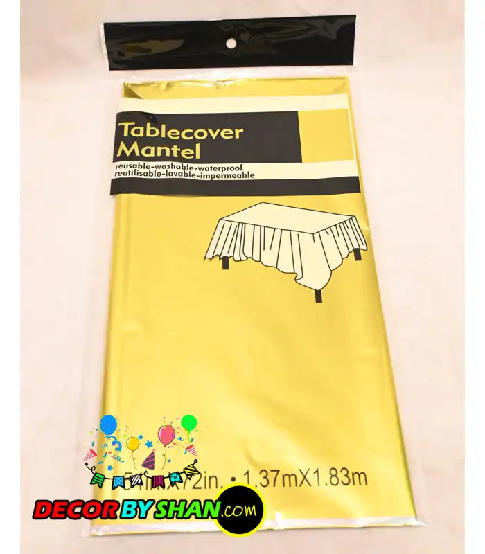 Birthday Cake Table Cover