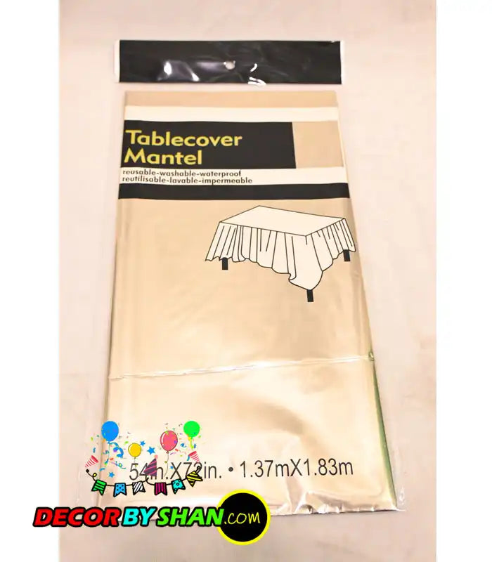 Birthday Cake Table Cover