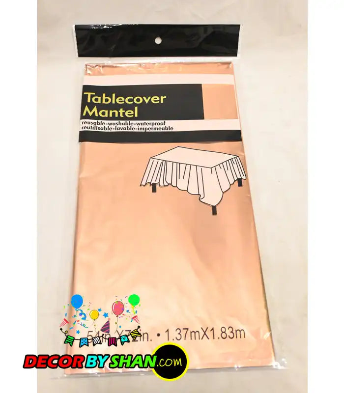 Birthday Cake Table Cover