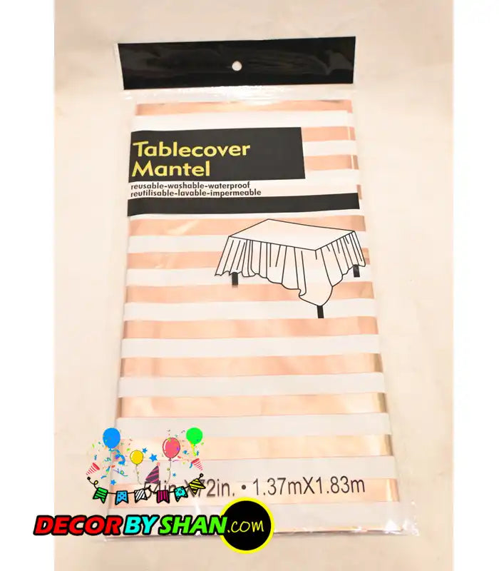 Birthday Cake Table Cover