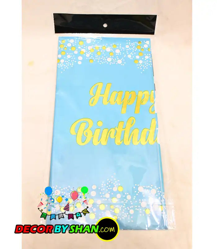 Birthday Cake Table Cover