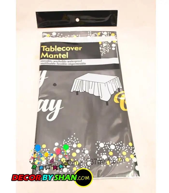 Birthday Cake Table Cover