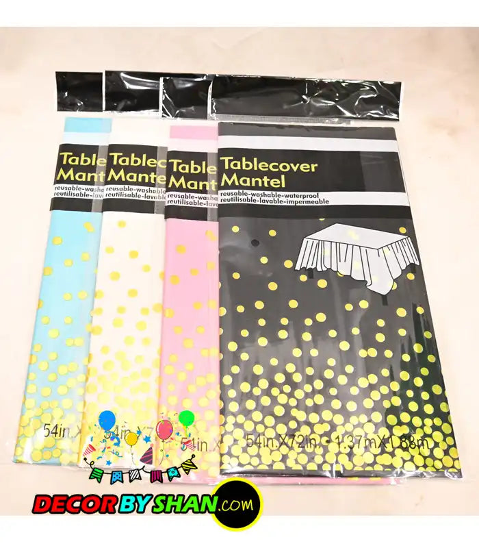 Birthday Cake Table Cover