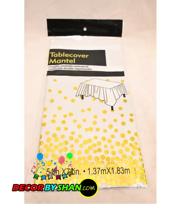 Birthday Cake Table Cover