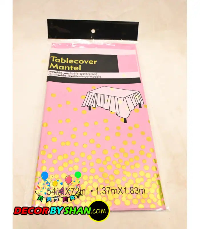 Birthday Cake Table Cover