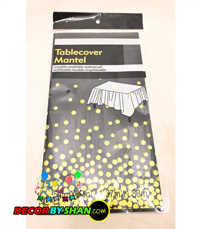 Birthday Cake Table Cover