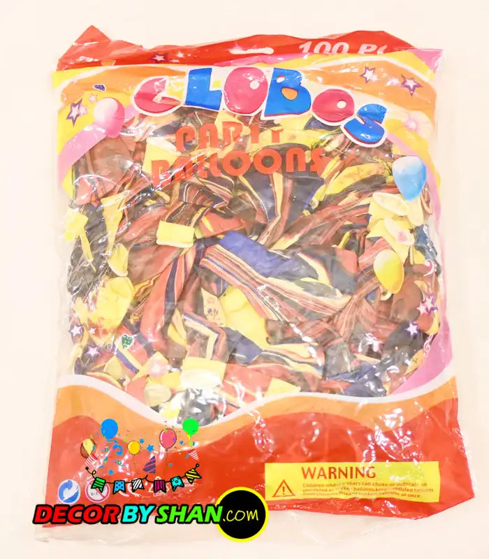 Balloons: Marble Balloons 100pcs\pack