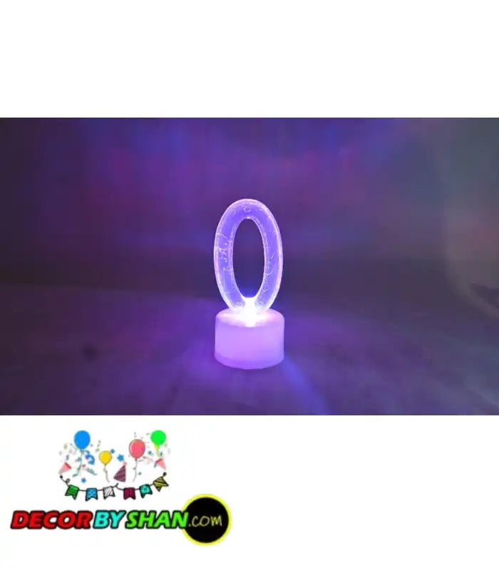 LED Light Numbering Candles