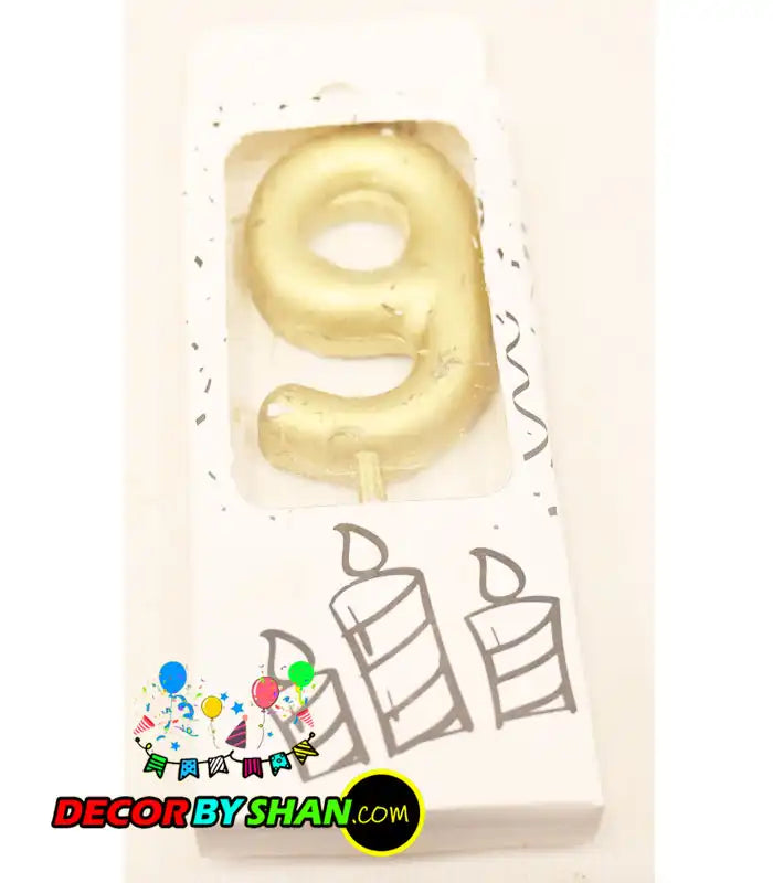 Number Candles 0-9