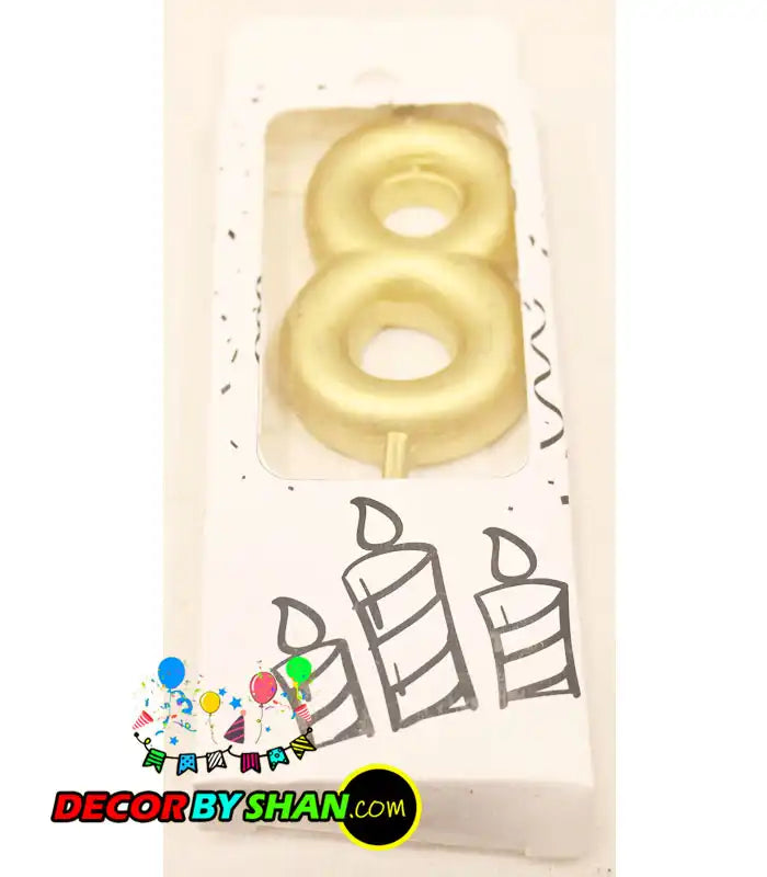 Number Candles 0-9