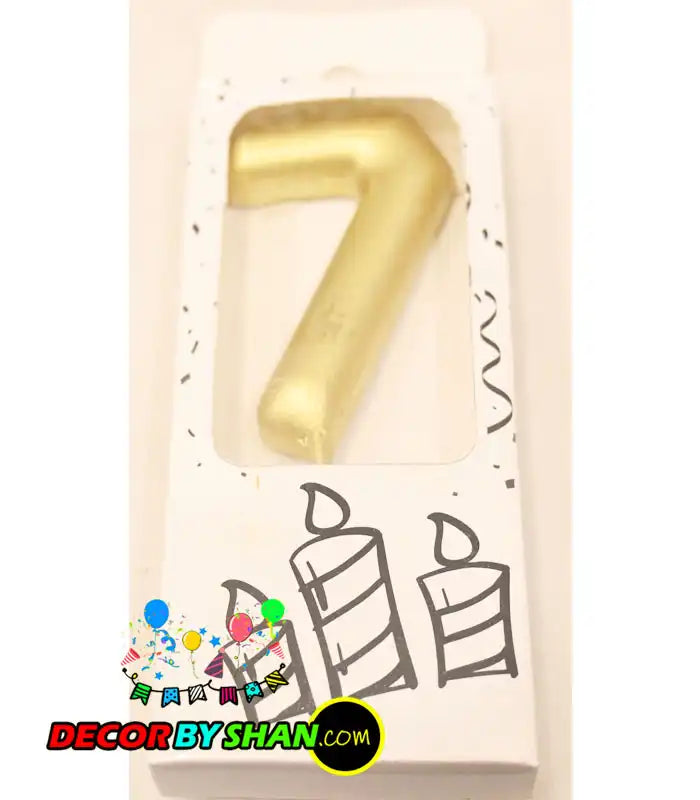 Number Candles 0-9