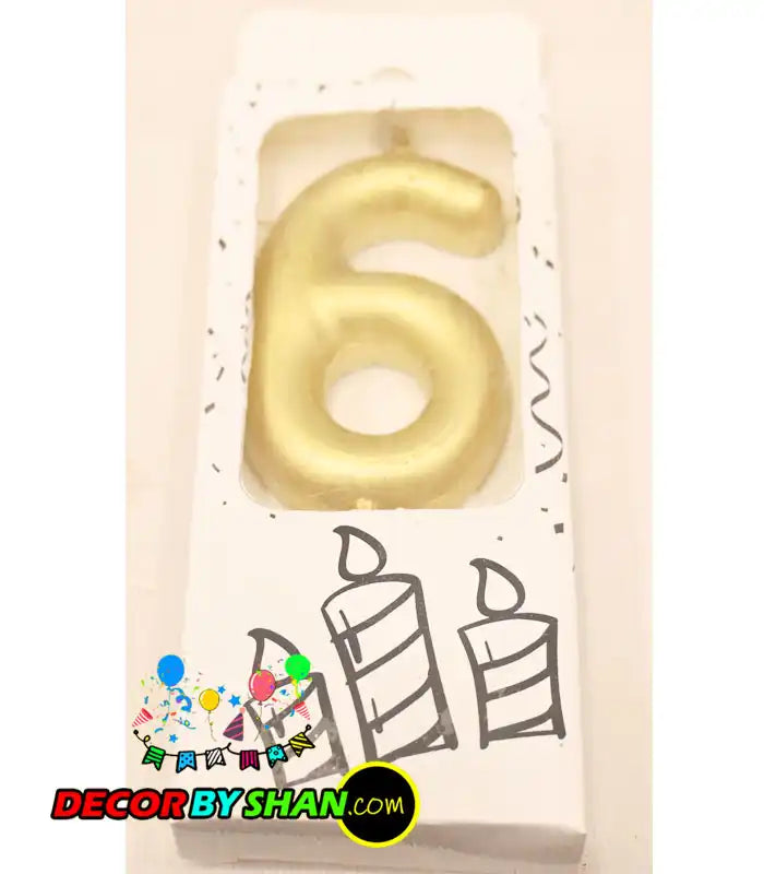 Number Candles 0-9