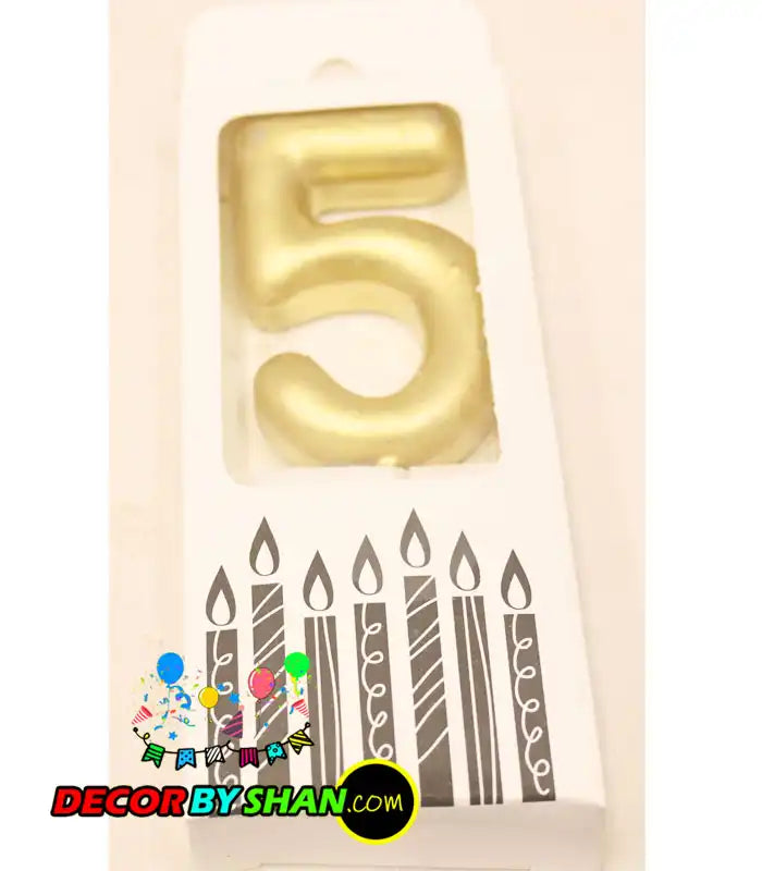 Number Candles 0-9