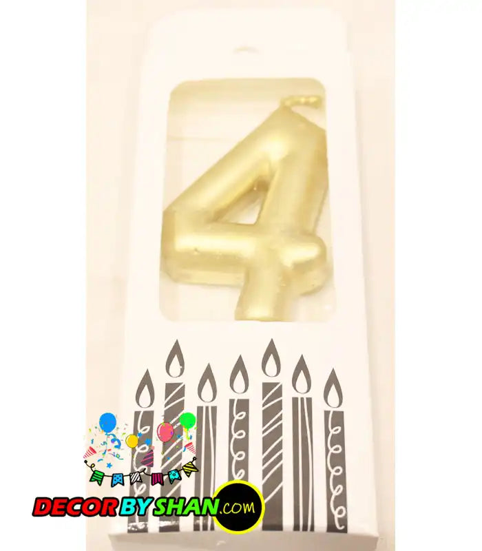 Number Candles 0-9