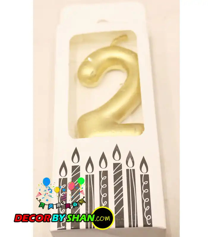 Number Candles 0-9