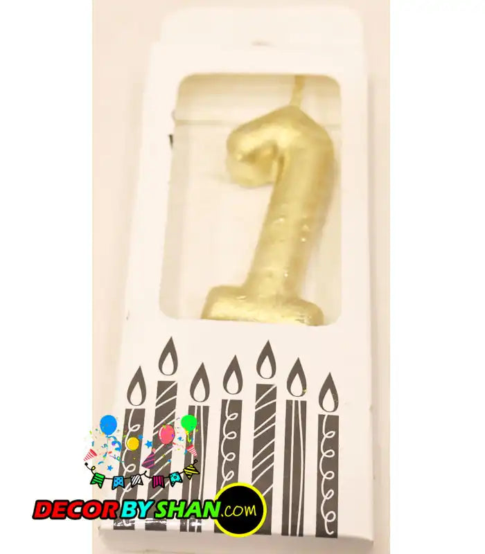 Number Candles 0-9