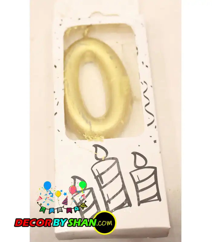 Number Candles 0-9