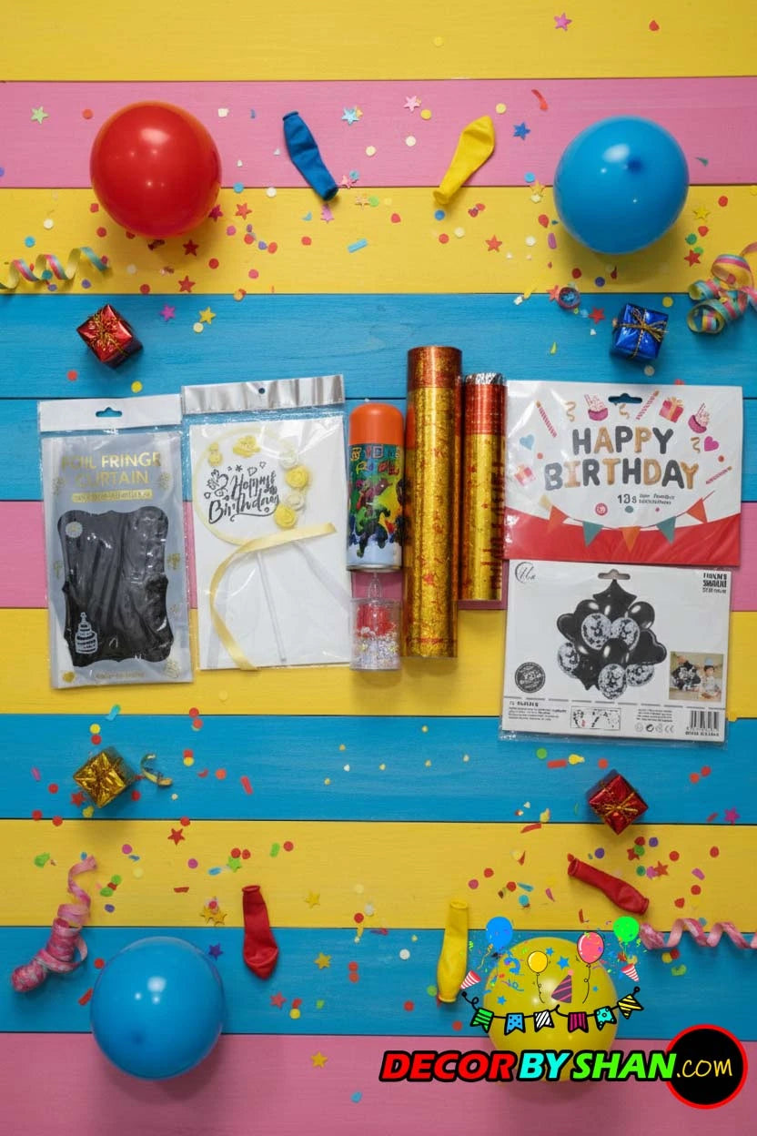 Premium All-in-One Birthday Decoration Package - Special Offer