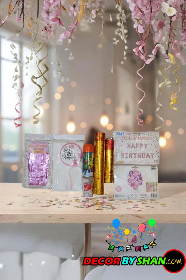Premium All-in-One Birthday Decoration Package - Special Offer