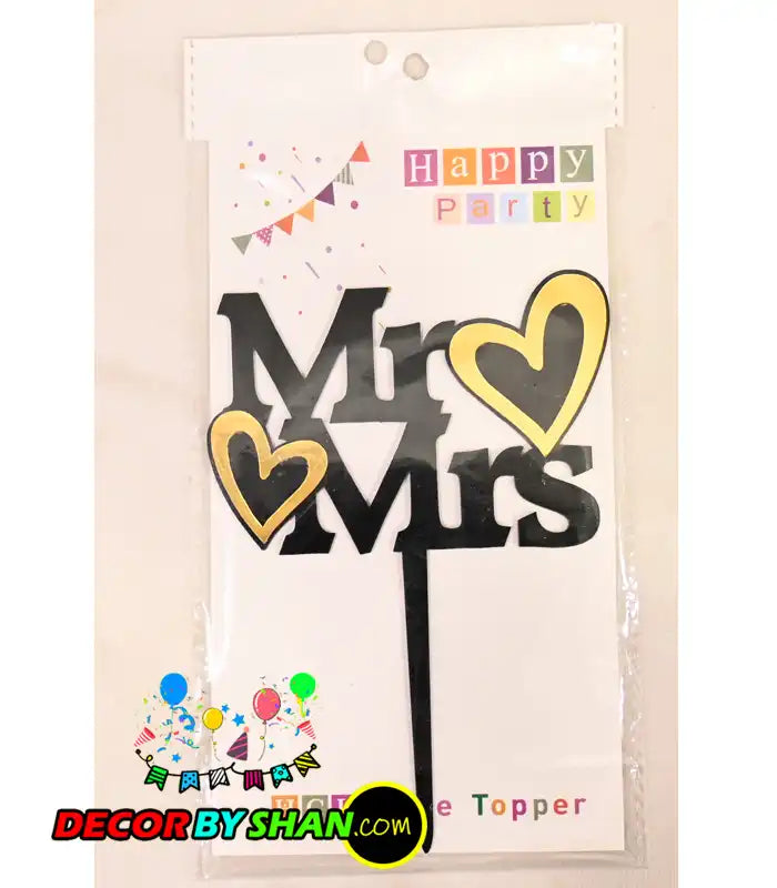 Anniversary Cake Topper