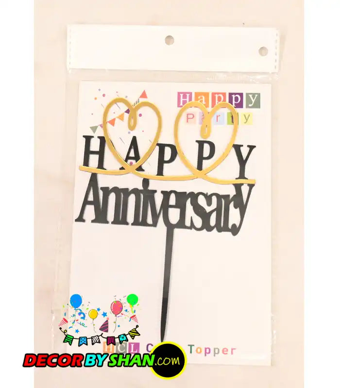 Anniversary Cake Topper