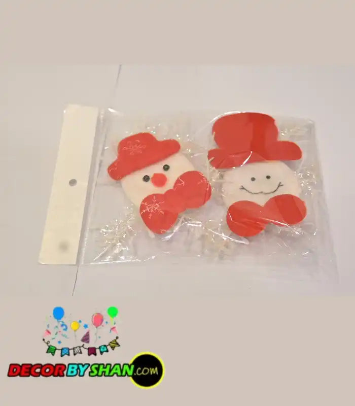Christmas Hanging Snow Man 2Pcs/Pack