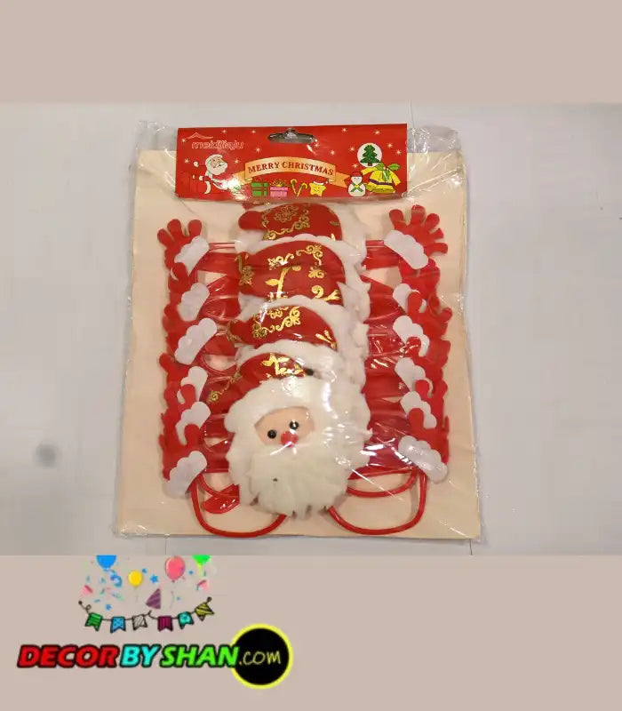 Santa Clause Glasses 6Pcs/Pack