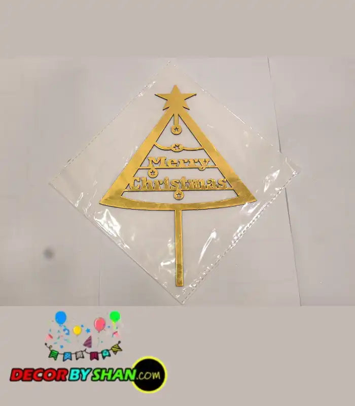 Christmas Cake Topper 1Pcs/Pack