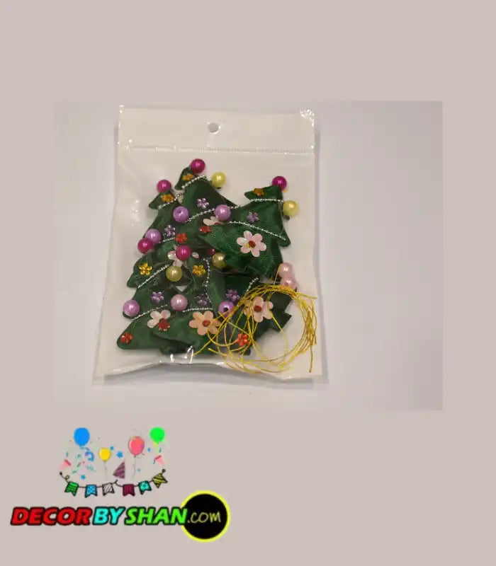 Christmas Hanging Tree Decor 6Pcs/Pack