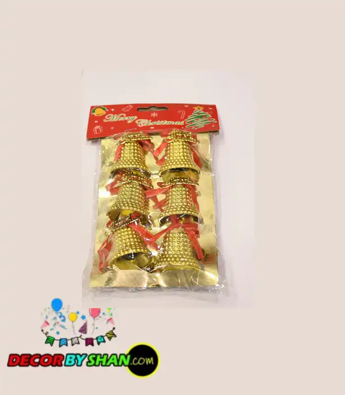 Christmas Hanging Bells 6Pcs/Pack