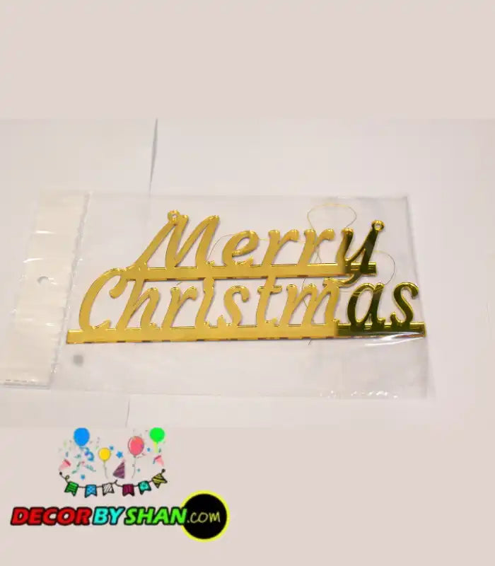 Merry Christmas Hanging 1Pcs/Pack