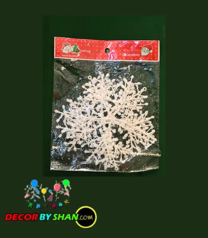 Christmas Hanging Snow Flakes 3Pcs/Pack