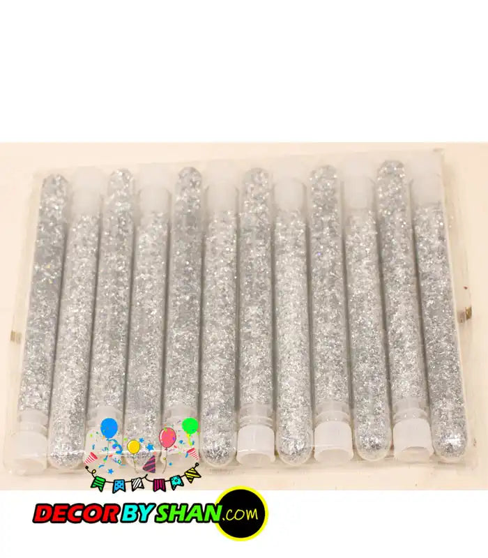 Glitter Tube Large 12 Pcs/Pack