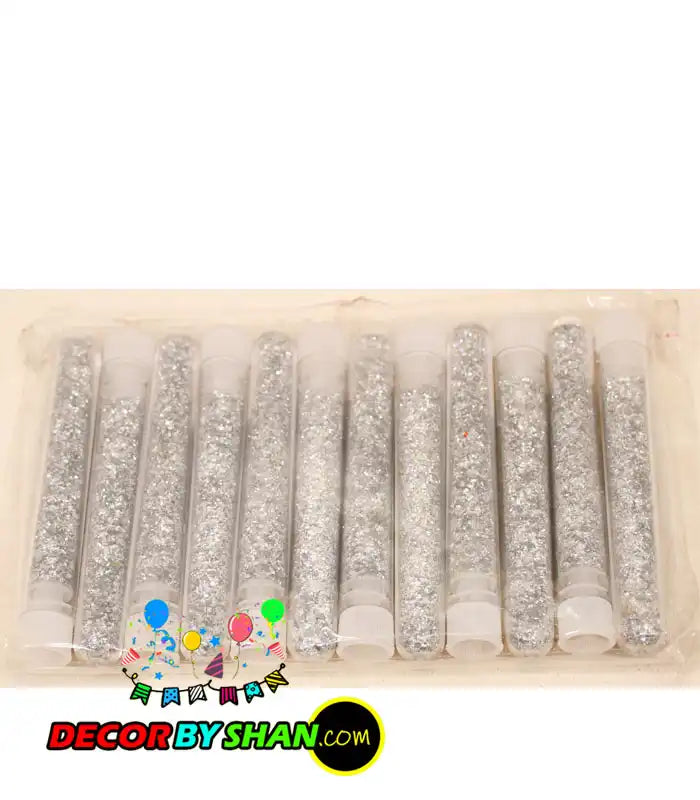 Glitter Tube Small 12 Pcs/Pack