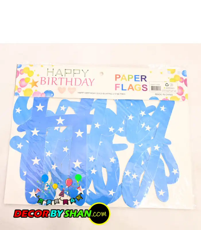 Birthday Letter Banner