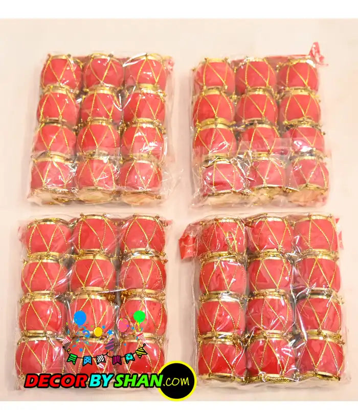 Red Welvet Drum 3Cm 12pcs/Pack
