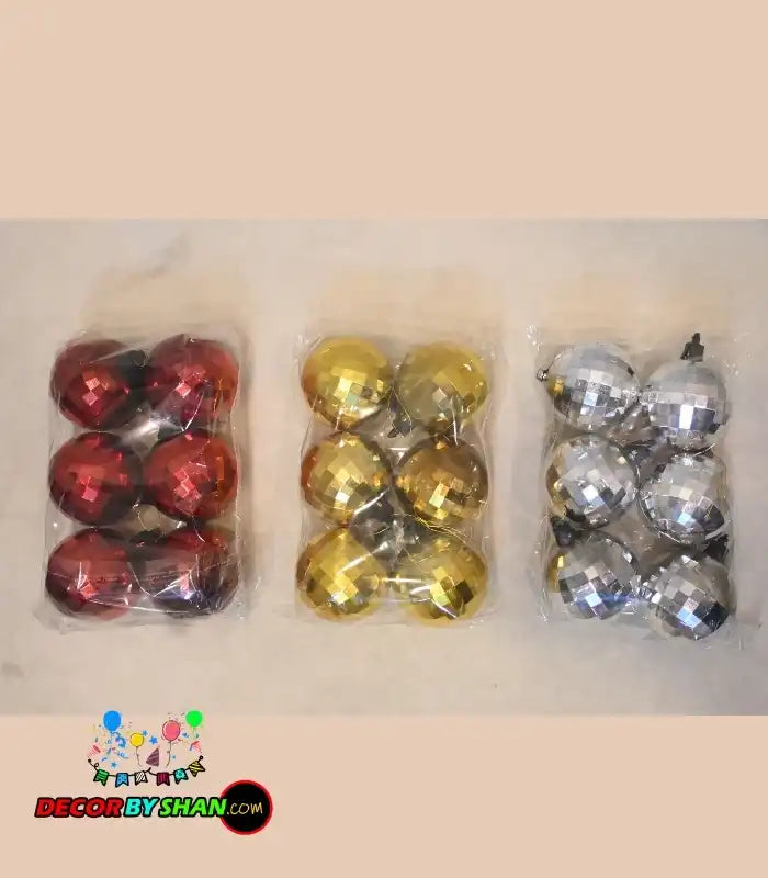 Crome Ball 6cm 6pcs/pack