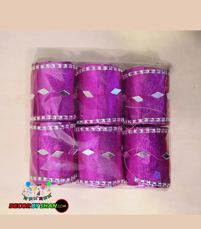 Hanging Decor Drum 6Pcs/Pack