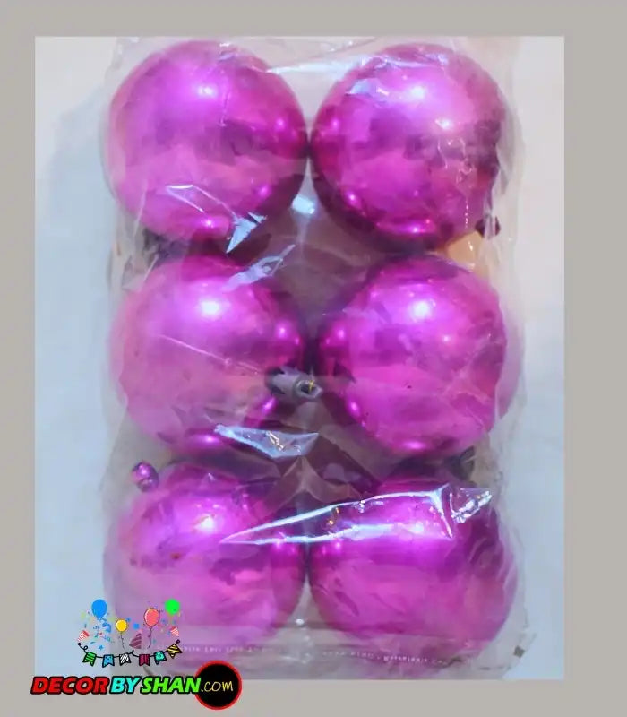 Crome Ball 8cm 6pcs/pack