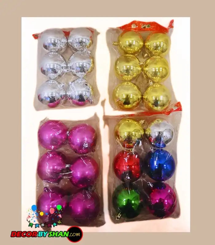 Crome Ball 8cm 6pcs/pack
