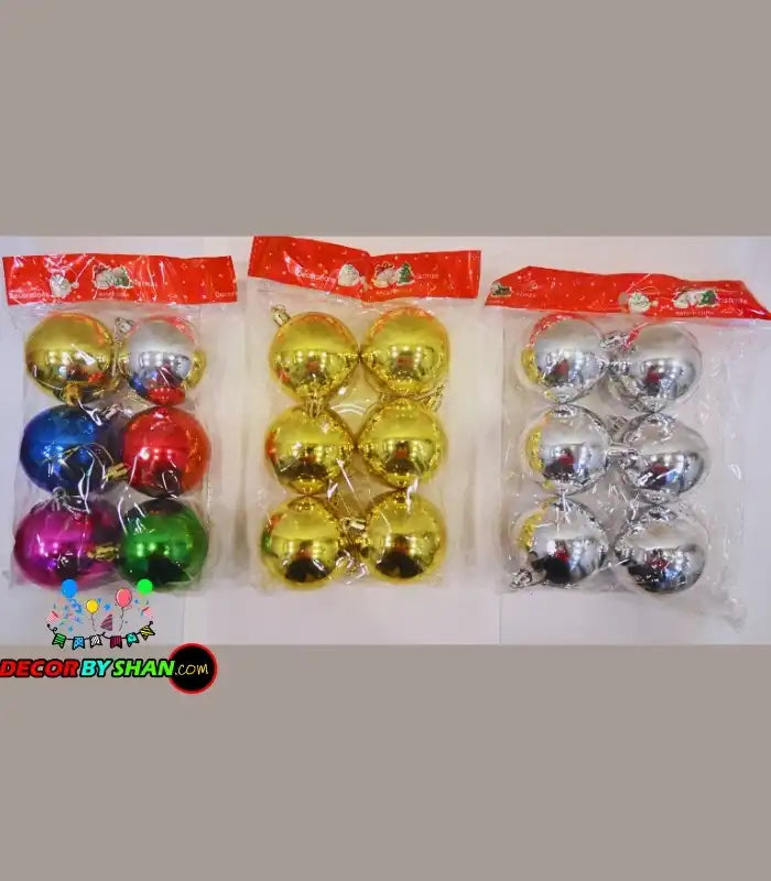 Crome Ball 6cm 6pcs/pack