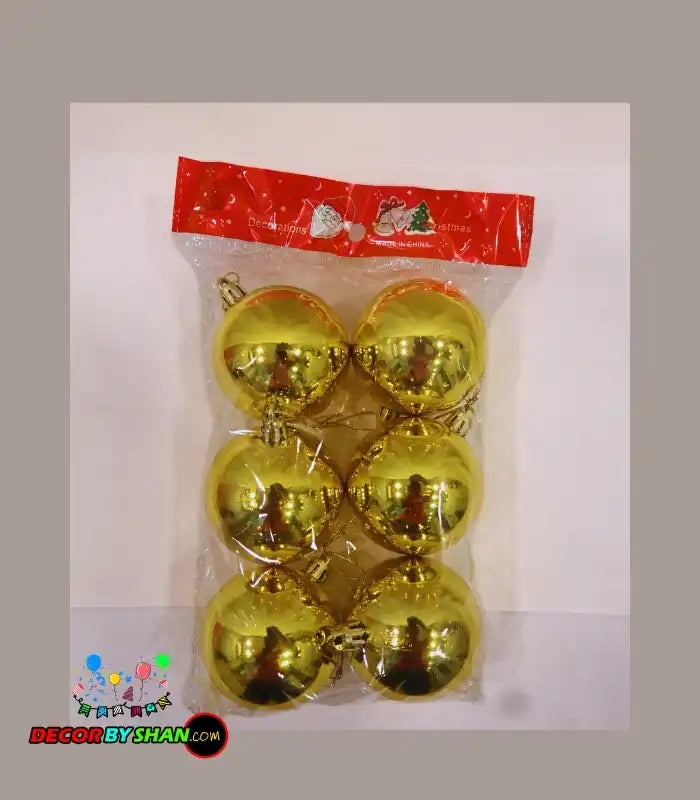 Crome Ball 6cm 6pcs/pack