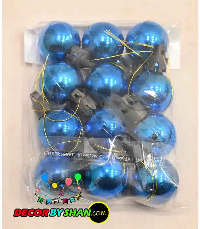 Crome Ball 3Cm 12Pcs/Pack